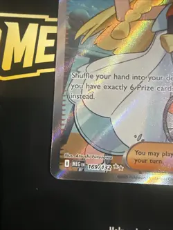 Pokemon Lillie's Determination TCG 169/132 Mega Evolution Ultra Rare Holo - Image 5