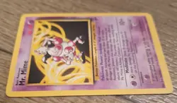 Mr. Mime 27/130 Rare Pokemon 2000 Base Set 2 LP - Image 3