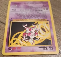Mr. Mime 27/130 Rare Pokemon 2000 Base Set 2 LP - Image 4