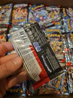 Lot of (100) Pokemon TCG Scarlet & Violet Stellar Crown Booster Packs Sealed - Image 3