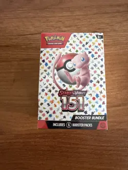 Pokemon Scarlet Violet 151 Booster Bundle 6-Pack, Factory-Sealed - Image 1