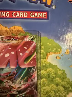 Pokemon Venusaur VMAX Sword & Shield Promo Full Art Holo English NEAR MINT - Image 3