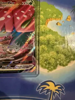 Pokemon Venusaur VMAX Sword & Shield Promo Full Art Holo English NEAR MINT - Image 4