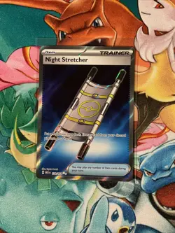 Pokemon TCG Mega Evolution 173/132 Night Stretcher Full Art M/NM - Image 1