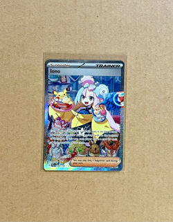 Iono 269/193 Pokemon Scarlet & Violet Paldea Evolved Special Art Rare English - Image 1