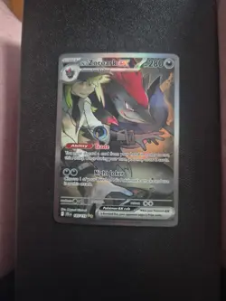 Pokemon TCG- N's Zoroark ex 185/159 Sv09: Journey Together Holo - Image 1