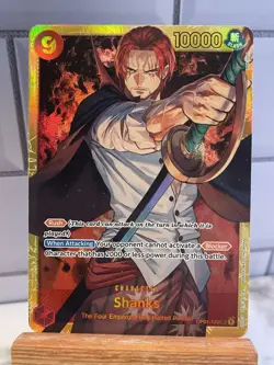 One Piece Card Game PRB-01 The Best - Shanks OP01-120 ENG Alt Art - Image 1