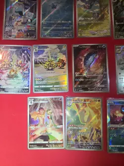 Pokemon Japanese Full Art Holo Card Lot - Image 4