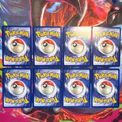 Pokemon Fossil (8 Card) 1st Edition Krabby Ekans Omanyte Geodude Shellder LP - Image 2