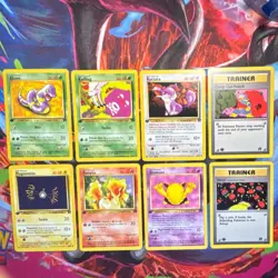 Pokemon Team Rocket 1st Edition (8 Card) Magnemite Ekans Koffing Drowzee LP - Image 1