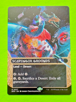 MTG Edge of Eternities - Scavenger Grounds - Borderless - Non-Foil - Image 1