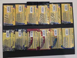 Pokemon Sun and Moon XY 3 Card Mini Booster Packs Lot of 12 - Image 2