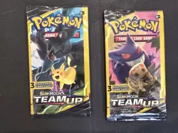 Pokemon Sun and Moon XY 3 Card Mini Booster Packs Lot of 12 - Image 3