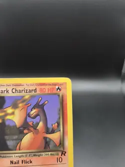 Pokemon Dark Charizard TCG Non-Holo Rare Card 21/82 MP - Image 3