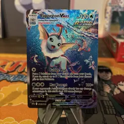 Vaporeon VMAX SWSH182 SWSH: Sword & Shield Promo Cards Holo - Image 1