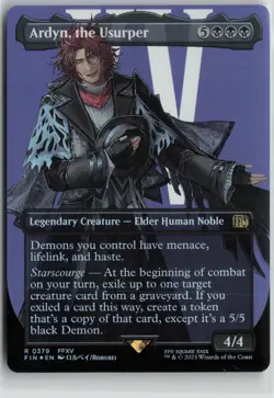 Ardyn, the Usurper (Borderless) (Surge Foil) () R FINAL FANTASY 524 NM - Image 1