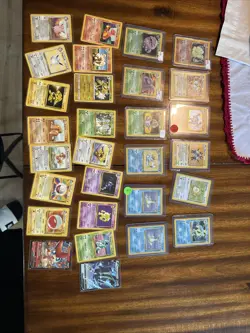 Pokemon Vintage TCG Assorted Cards LP/MP Condition, 29 Quantity - Image 1