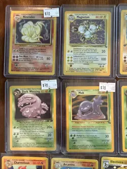 Pokemon Vintage TCG Assorted Cards LP/MP Condition, 29 Quantity - Image 2