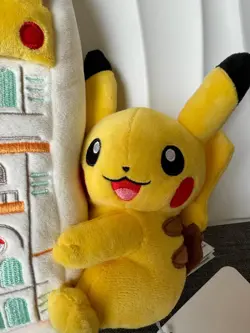 Pokemon Natural History Museum Pikachu at the Museum Promo Card, Plush & Ecology - Image 3