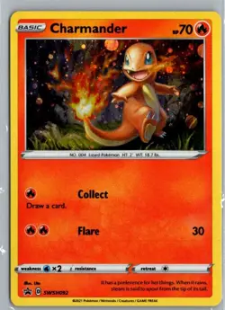Charmander - Holo Promo SWSH: Sword & Shield Promo Cards SWSH092 NM - Image 1