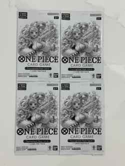 One Piece Card Game - Tournament Pack Vol.6 - Sealed X4 - Image 1
