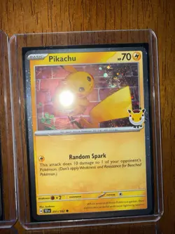 Promo Pikachu 051/162 Holo 151 Set Lot - 7 Cards English - Image 4