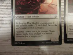 2x Kor Duelist - Modern Masters 2015 - NM - English - OOP MTG - Image 2