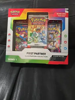 Pokemon TCG: First Partner Illustration Collection Series 1 New Sealed - Image 1