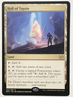 MTG TCG - Hall of Tagsin The Brothers' War 263/287 - LP (Free Shipping $5+) - Image 1