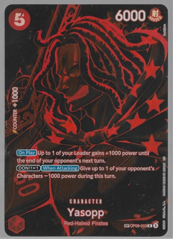 Yasopp (SP) OP09-013 Legacy of the Master Foil - Image 1