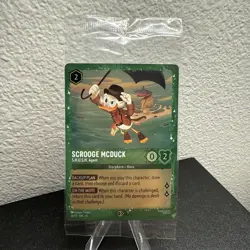 Disney Lorcana Scrooge McDuck-S.H.U.S.H. Agent Promo Foil 36/P3 Mint Sealed - Image 1