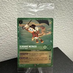 Disney Lorcana Scrooge McDuck-S.H.U.S.H. Agent Promo Foil 36/P3 Mint Sealed - Image 2