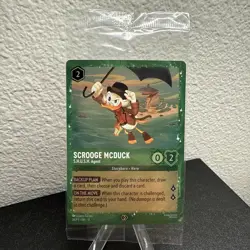 Disney Lorcana Scrooge McDuck-S.H.U.S.H. Agent Promo Foil 36/P3 Mint Sealed - Image 4