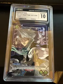 2025 Union Arena Bleach:1000 YR Blood War BLC-3-009 Toshiro Hitsugaya CGC10 FCJS - Image 1