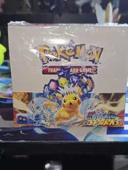 Pokemon Scarlet & Violet Surging Sparks Booster Box 2024 English Over 250 Cards - Image 1