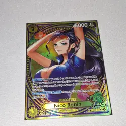 Bandai Nico Robin EB03-055 Super Rare SP Full Art Foil Character Card One Piece - Image 1