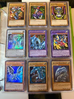 Massive Lot Yu-Gi-Oh! Cards Konami Dark Magician Blue Eyes Dragon Egyptian Gods - Image 3