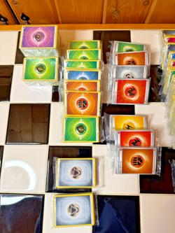 Huge Lot of Pokemon TCG Sealed Energy Cards Condition Markers Fairy Sun Moon - Image 5