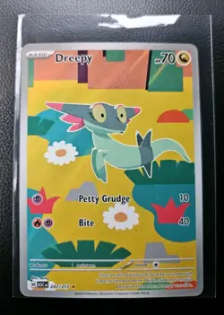 Pokemon Dreepy 247/217 ASC Full Art Holo Rare Dragon Type Basic Card - Image 1