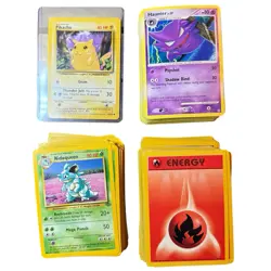 200+ Pokemon Trading Cards Game Lot Mixed 90s & 2000s Pikachu TCG - Image 1