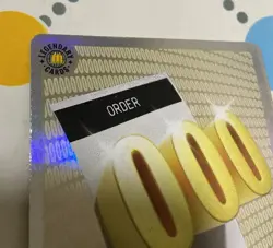 Mcdonalds Cards Order 000 Legendary Card 04/24 RARE Holo Unredeemed - Image 2