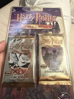 Harry Potter Trading Card Game Booster 4-Pack New Sealed Pack TCG 2001 Wizards - Image 4