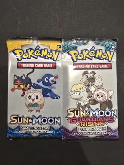 Pokemon Sun & Moon Lot Of 12 3 Card SAMPLING PACKS SEALED/NEW - Image 2