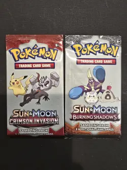 Pokemon Sun & Moon Lot Of 12 3 Card SAMPLING PACKS SEALED/NEW - Image 4