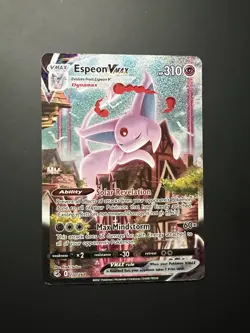 Pokemon Espeon VMAX 270/264 Fusion Strike Alternate Art Secret Rare Holo Card - Image 1