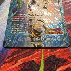 Bandai Dragon Ball Super Card Game Son Gohan - Future FB02-089 SR* Foil Battle - Image 3