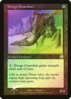 Henge Guardian Mercadian Masques Foil - Image 1