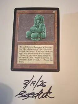 MTG Beta Jade Statue - bigedude - Image 1