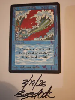 MTG Beta Blue Elemental Blast - bigedude - Image 1