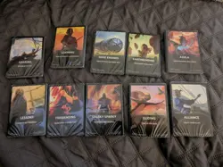 Magic The Gathering Avatar The Last Airbender Jumpstart Packs Lot Of 10 Mtg - Image 1